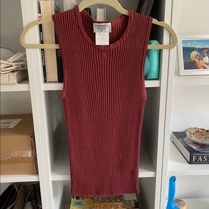 Chanel Logo Tank Top 🥰